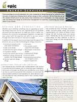 Energy Services brochure