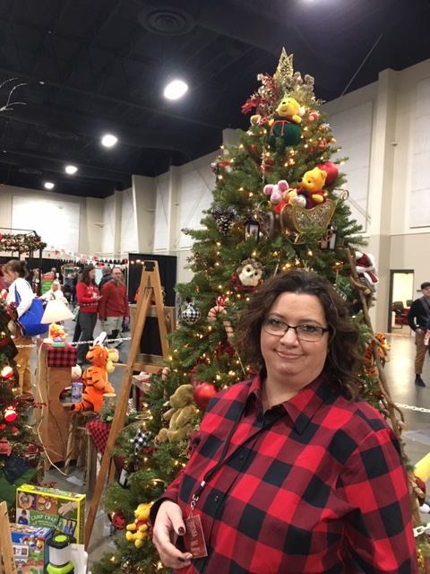 Suzy at Festival of Trees