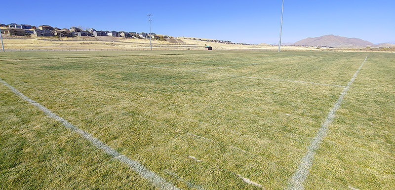 Soccer fields in Santaquin, Utah