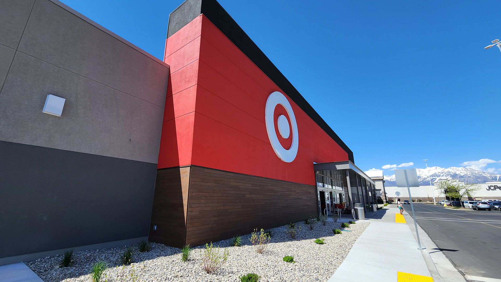 Front exterior of the Target store in Provo, Utah