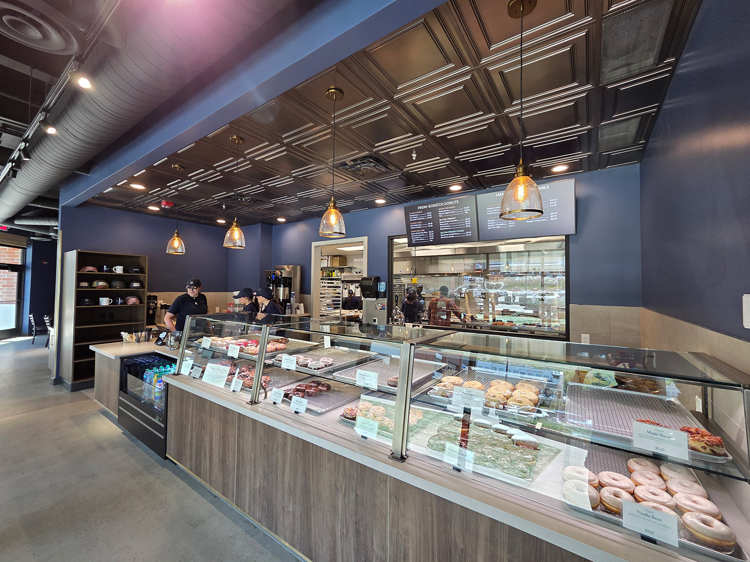 Picture of counter at JD Flannel Donuts in Salt Lake City